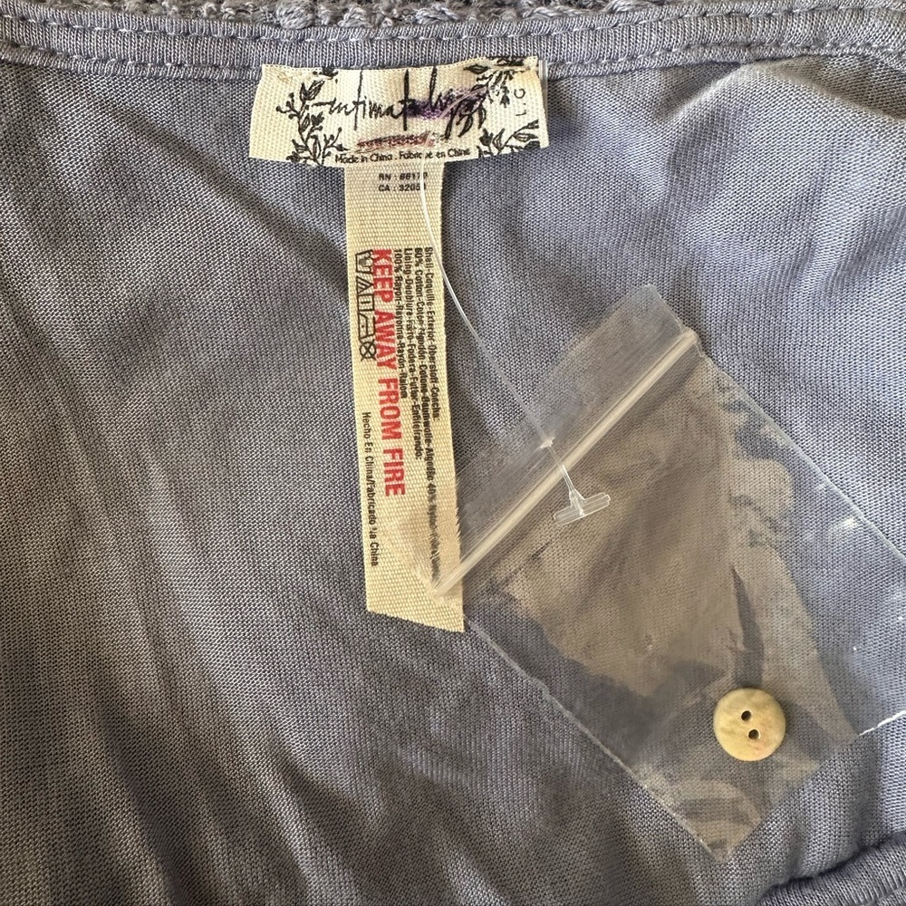 Free People Intimately Daydream Lavender Lace Open Back Slip Dress – Size L - Picture 7 of 7